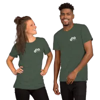 Unisex Basic t-shirt | White Logo – Image 9