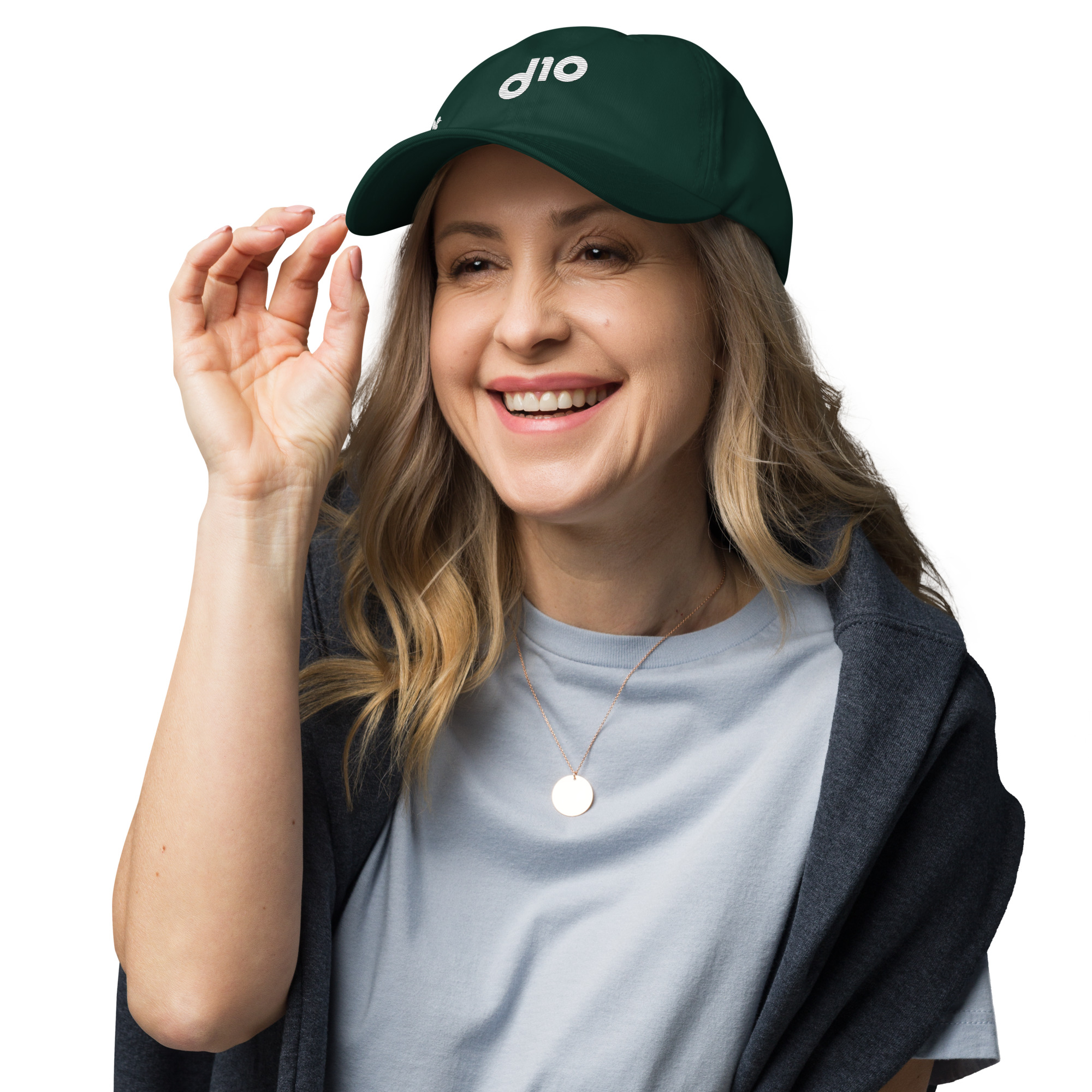 Unisex Hat | White Logo – Image 14