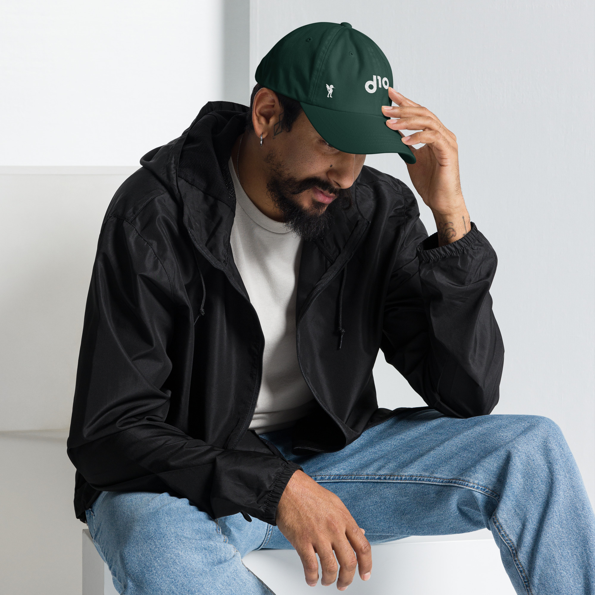 Unisex Hat | White Logo – Image 18