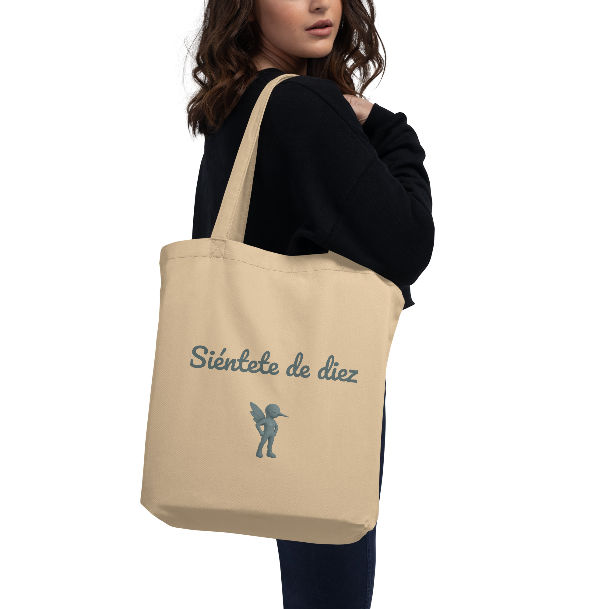 Eco Tote Bag | Eucalyptus Logo – Image 6