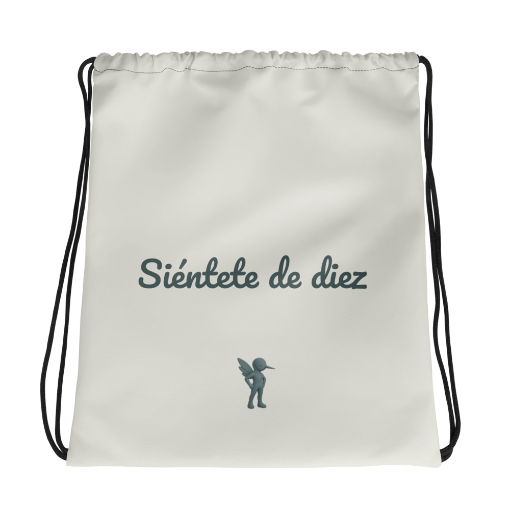 Drawstring Bag | Eucalyptus Logo – Image 2