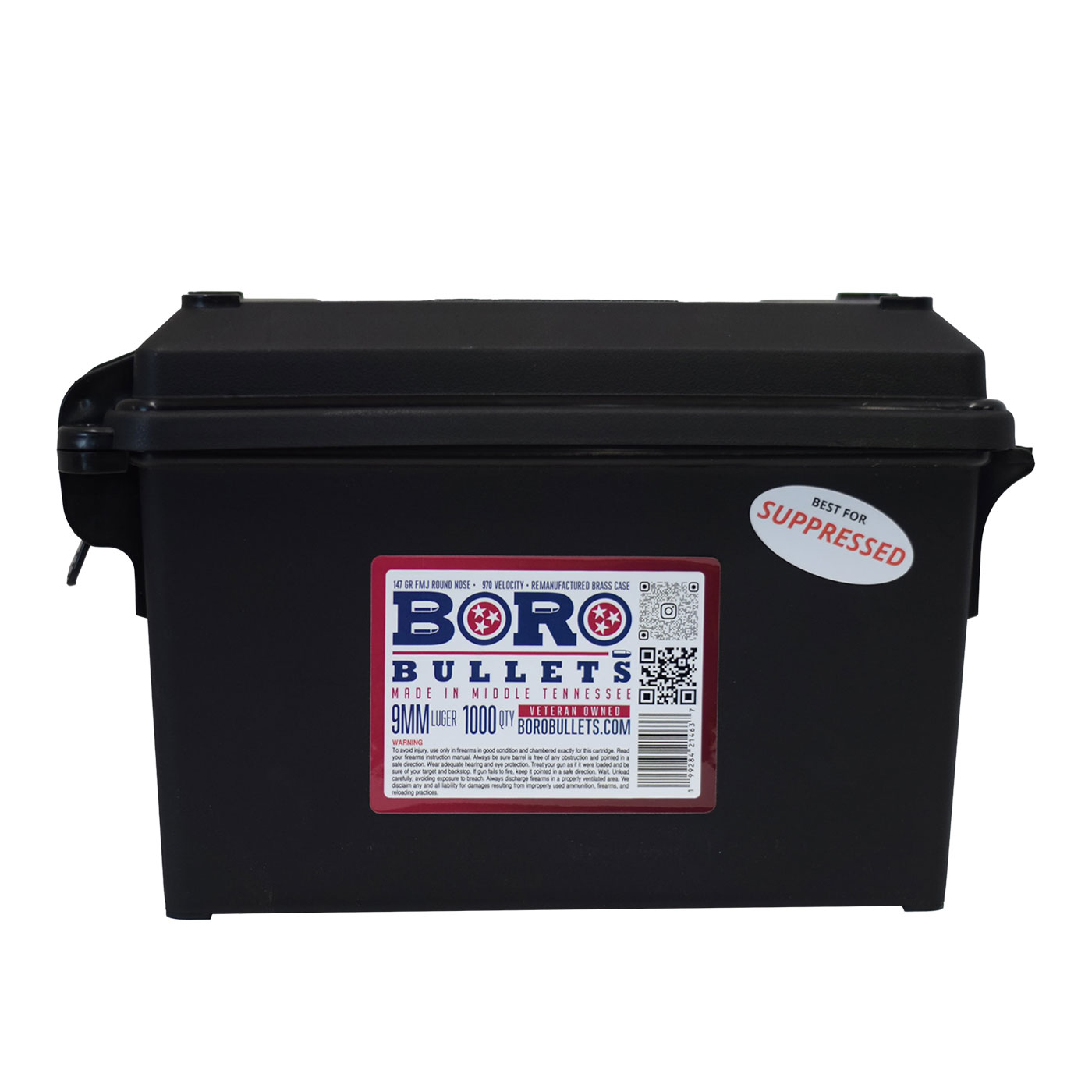 9MM Luger - 1000 Count Ammo Can – Image 6