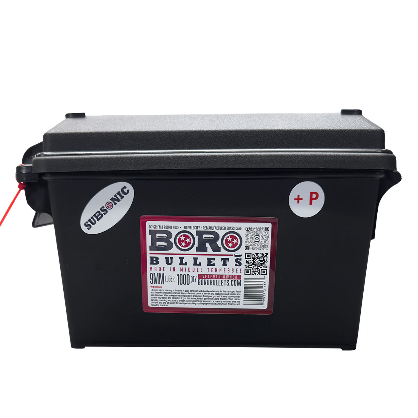 9MM Luger - 1000 Count Ammo Can – Image 7
