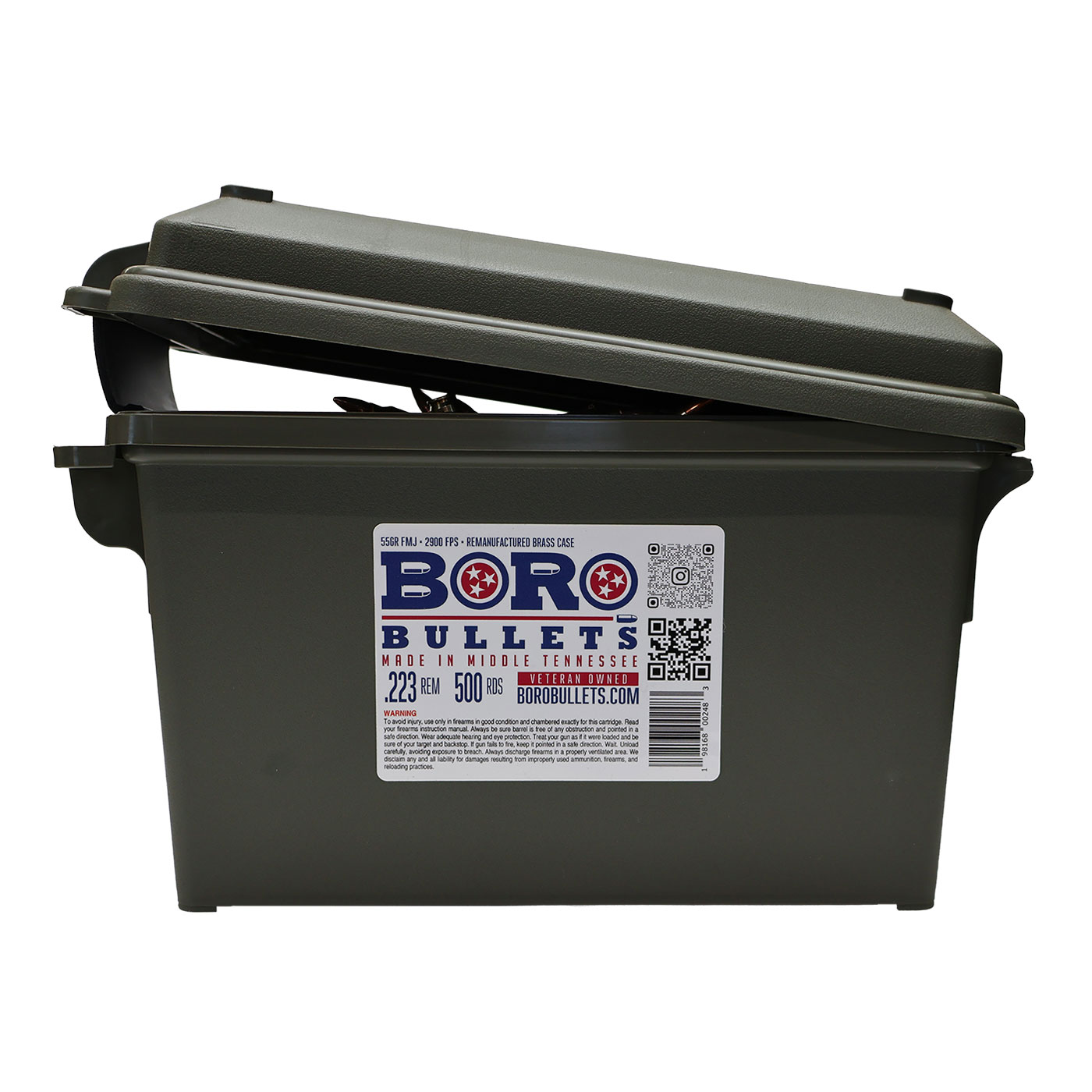 .223 Rifle - 500 Count Ammo Can – Image 2