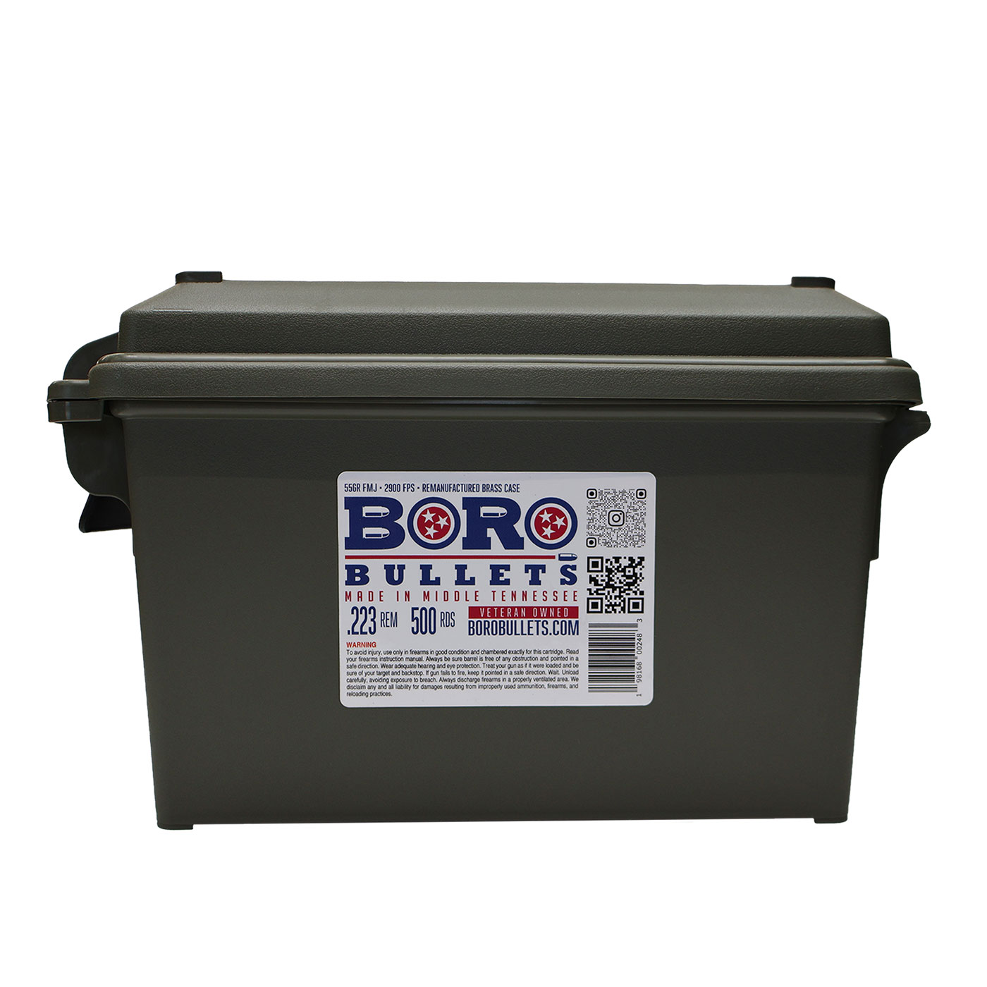 .223 Rifle - 500 Count Ammo Can – Image 1