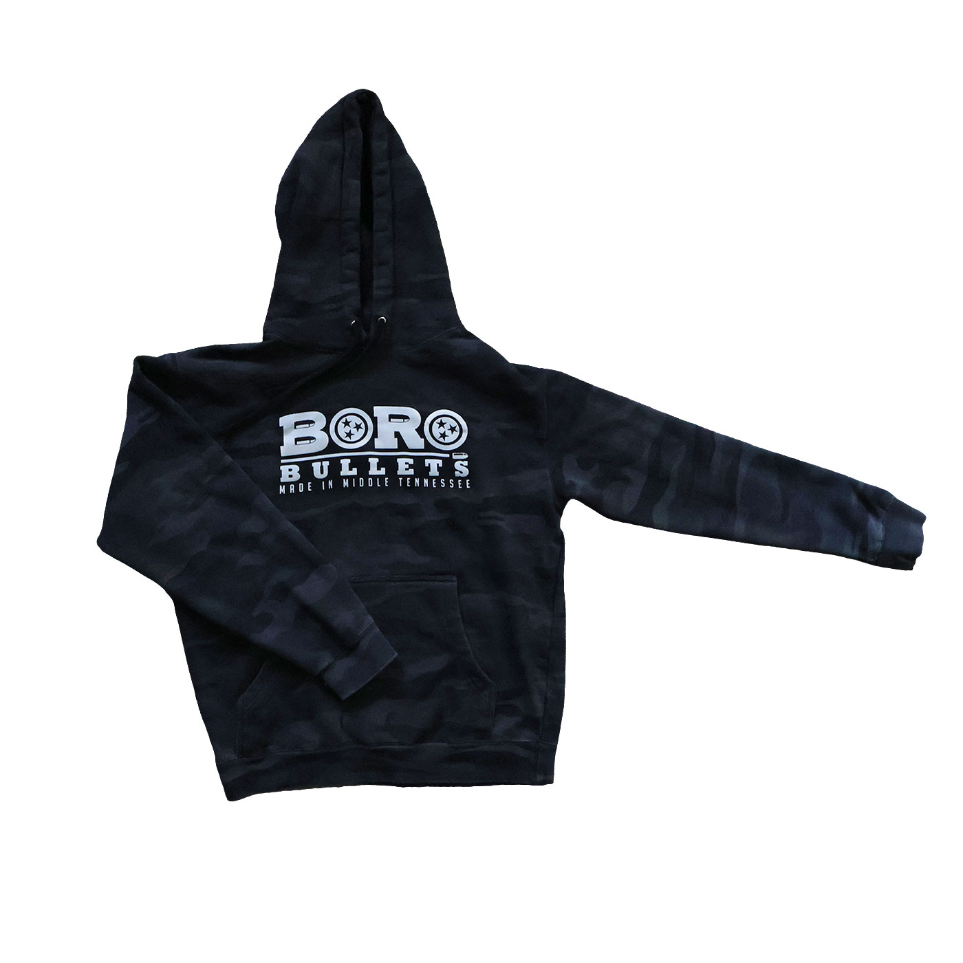 BoroBullets Camo Hooded Pullover – Image 2