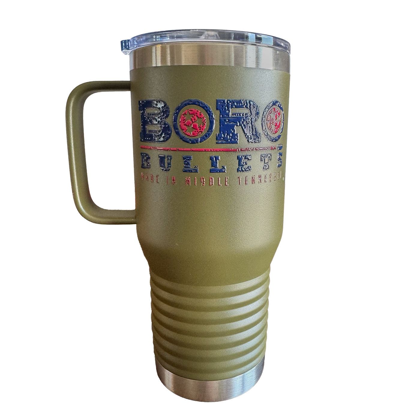 Boro Bullets Camel 20 OZ Travel Mug – Image 2