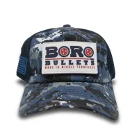 Boro Bullets Patch Hat – Blue Camo
