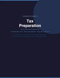 Tax Preparation Complete Guide – English Version