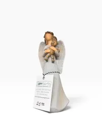 Angel Holding Teddy Bear – Image 1