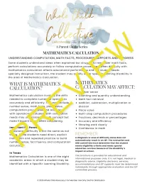 Mathematics Calculation Parent Guide: Understanding Computation, Math Facts, Procedures, Supports, and Progress – Image 1