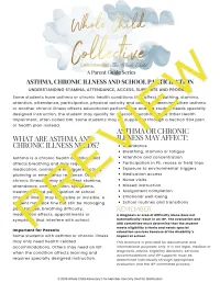 Asthma & Chronic Illness Parent Guide: Understanding Stamina, Attendance, Access, Supports, and Progress – Image 1