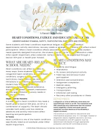 Heart Conditions Parent Guide: Understanding Fatigue, Educational Access, Safety, and Progress – Image 1