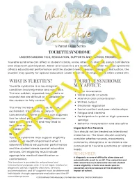 Tourette Syndrome Parent Guide: Understanding Tics, Regulation, Supports, and School Progress – Image 1