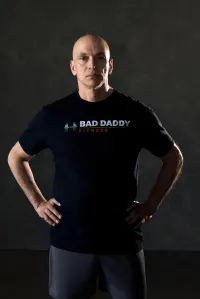Strong Father - Black Tee – Image 2
