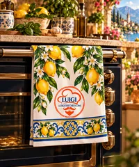 Chef Luigi's Decorative Kitchen Towel – Image 1