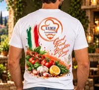 Luigi's Signature T-Shirt, Italian Edition – Image 2