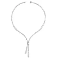 14K White Gold 26 1/5 CTW Lab-Grown Diamond 20" Necklace – Image 2