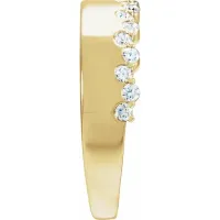14K Yellow Gold 1/3 CTW Natural Diamond Ring – Image 3