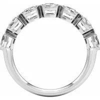 14K White Gold 2 1/4 CTW Lab-Grown Diamond Anniversary Band – Image 3