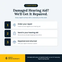 Signia Hearing Aid Repair – Includes 6-Month Repair Warranty – Image 4