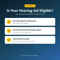 Signia Hearing Aid Repair – Includes 6-Month Repair Warranty – Image 2