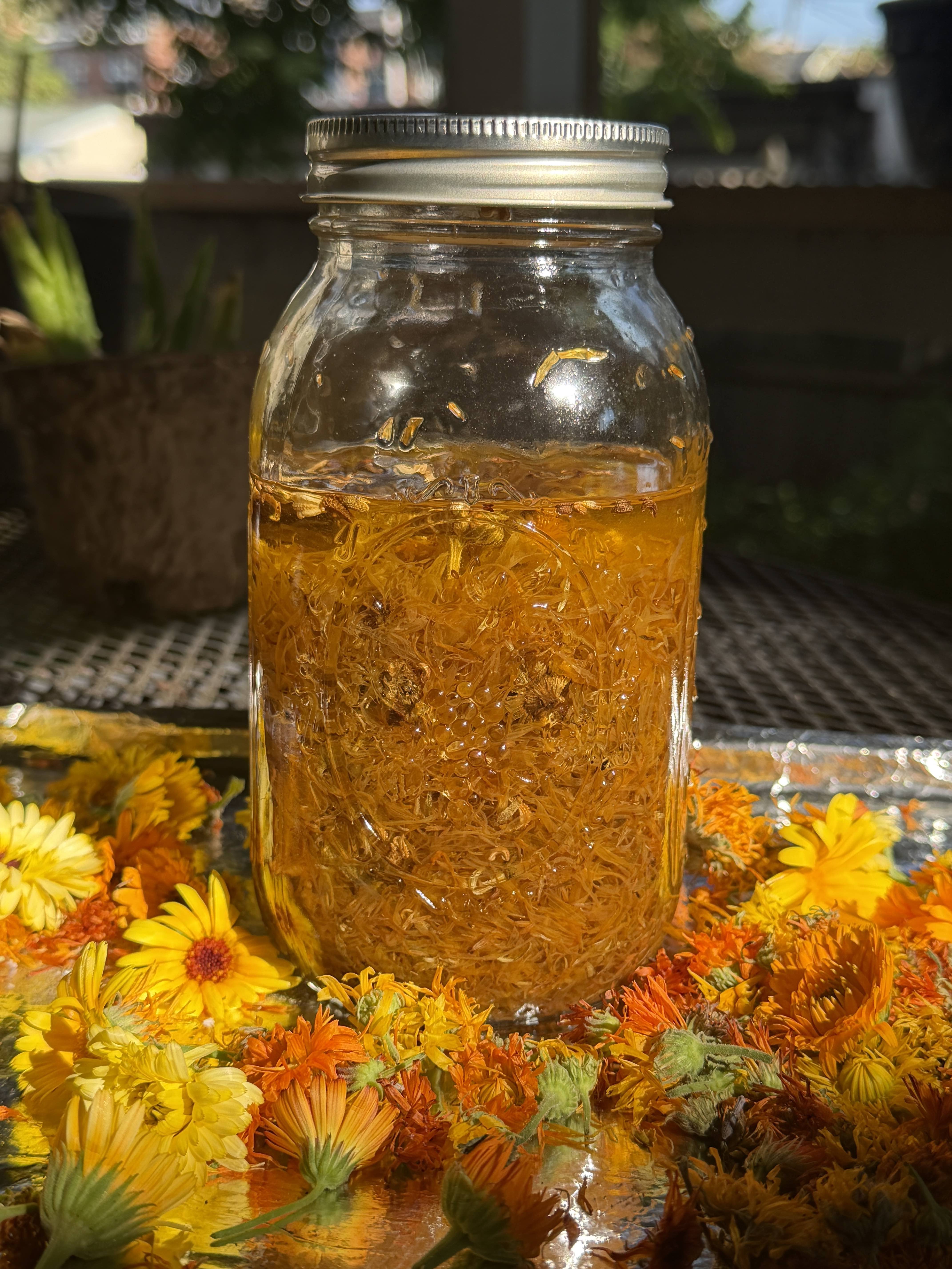 Organic Calendula Infused Oil – Image 4