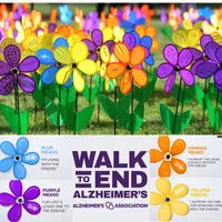 Alzheimer’s Awareness Accent Coaster – Geometric / Accent Pattern