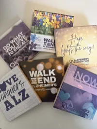 Alzheimer’s Awareness Accent Coaster – Image 1