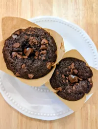 Dark Chocolate Chunk Muffin – Image 3