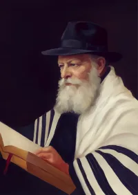 The Lubavitcher Rebbe – Immersed in Torah – Image 1