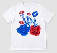 LA Roses & Kisses – Standard T-Shirt, M, White