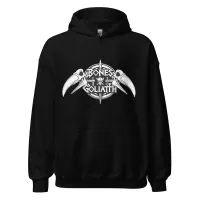 BOG Logo Unisex Hoodie – Black, S