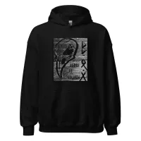 BOG Ep Art Unisex Hoodie – Black, S