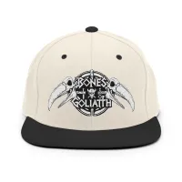 BOG Snapback Hat – Natural/ Black