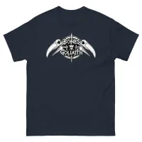 BOG Logo Unisex T Shirt – Navy, 2XL