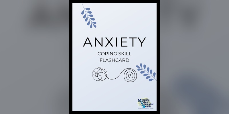 Anxiety Coping Skill Flashcards – Image 1