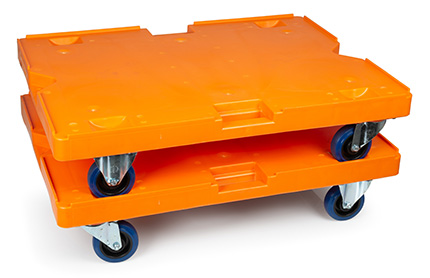 PI-DT-86 Dolly Trolley with Handle – Heavy Duty Crate Transport Solution – Image 2