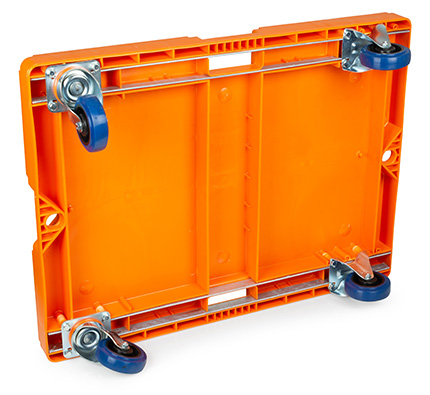 PI-DT-86 Dolly Trolley with Handle – Heavy Duty Crate Transport Solution – Image 5