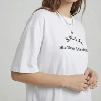 S.W.A.G. Gentleman Women’s Oversized Tee – Image 5
