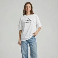S.W.A.G. Gentleman Women’s Oversized Tee – White, XL