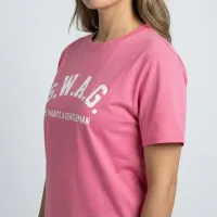 S.W.A.G. Gentleman Women’s T Shirt - Baby Pink – Image 3