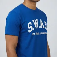 S.W.A.G. Gentleman T Shirt - Blue – Image 2