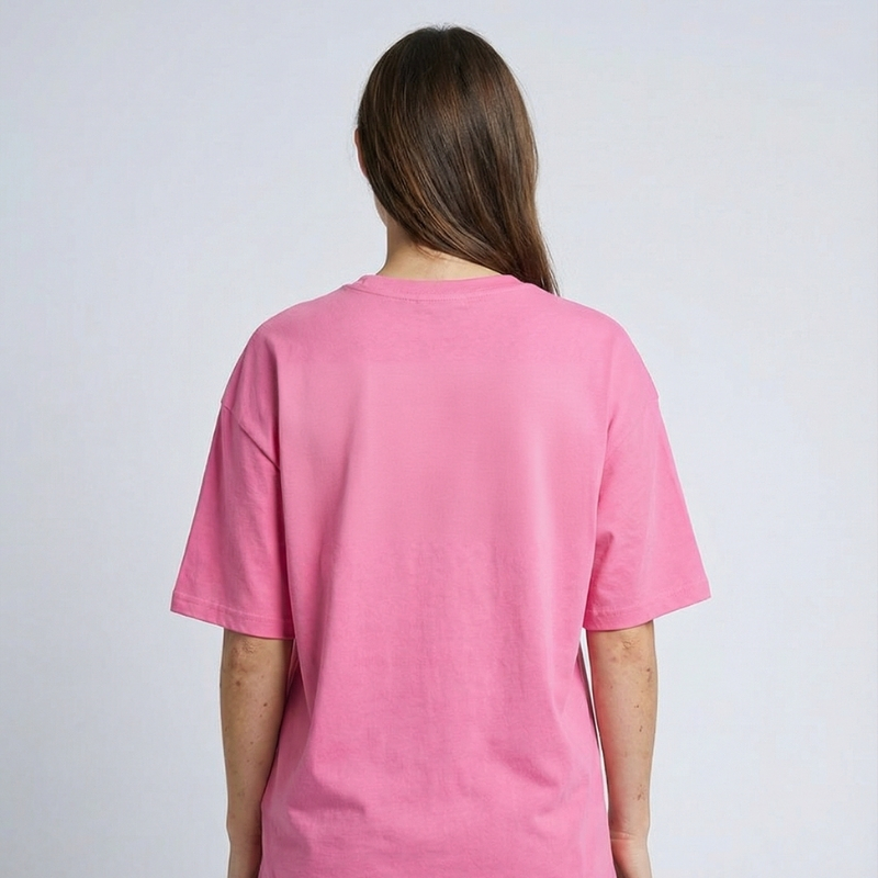 S.W.A.G. Gentleman Women’s Oversized Tee - Baby Pink – Image 3