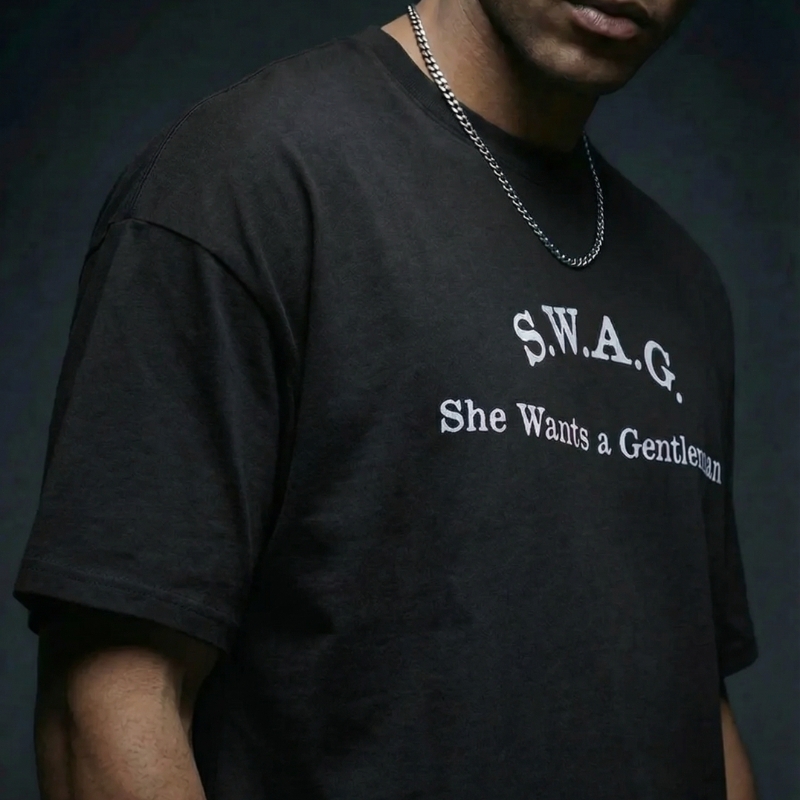 S.W.A.G. Gentleman Oversized Tee – Image 2