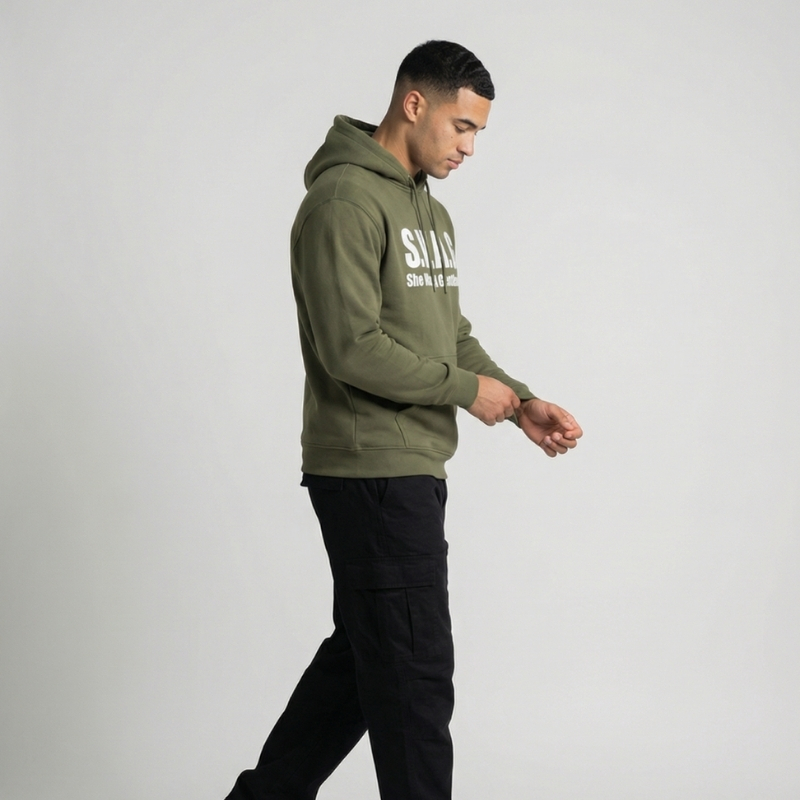 S.W.A.G. Gentleman Hoodie - Olive – Image 2