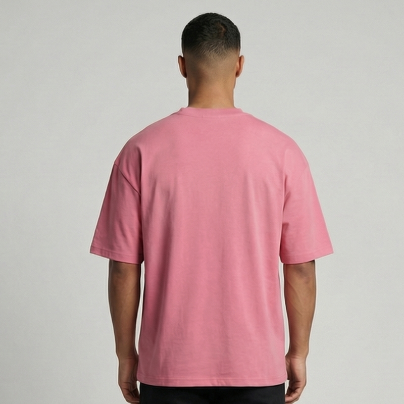 S.W.A.G. Gentleman Oversized Tee - Baby Pink – Image 4