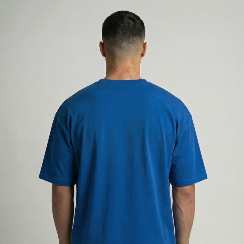 S.W.A.G. Gentleman Oversized Tee - Blue – Image 3