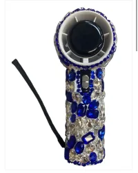 Chunk Stone Digital Fan - Blue – Image 1