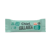 Chief Collagen Protein Bars (Box of 12) 🧡 – Peanut Butter